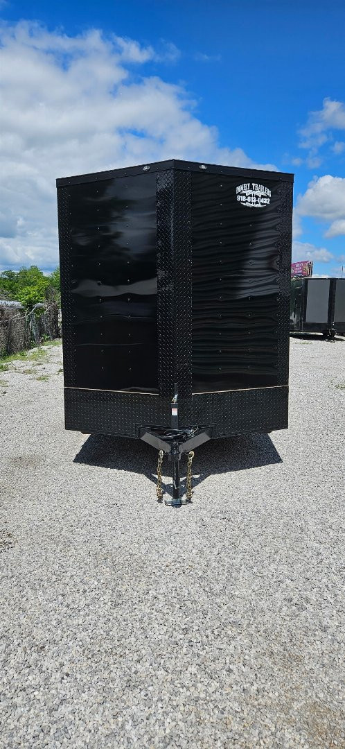New 2025 FGT 7x14TA Cargo / Enclosed Trailer - BLACKOUT PACKAGE