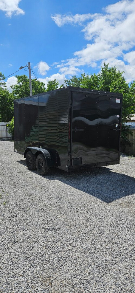 New 2025 FGT 7x14TA Cargo / Enclosed Trailer - BLACKOUT PACKAGE