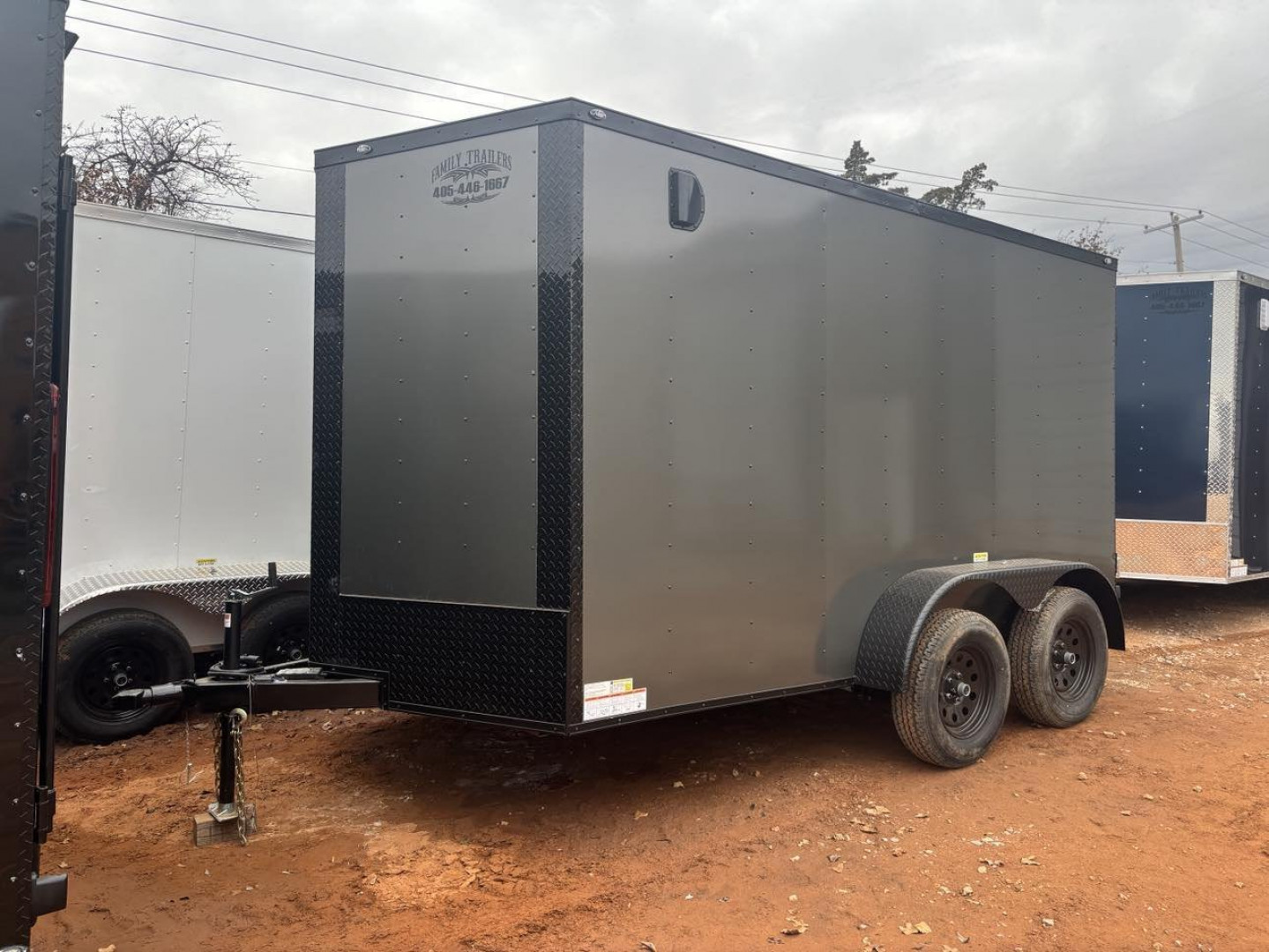 New 2025 FGT FGT7X12TA Cargo / Enclosed Trailer - BLACKOUT PACKAGE
