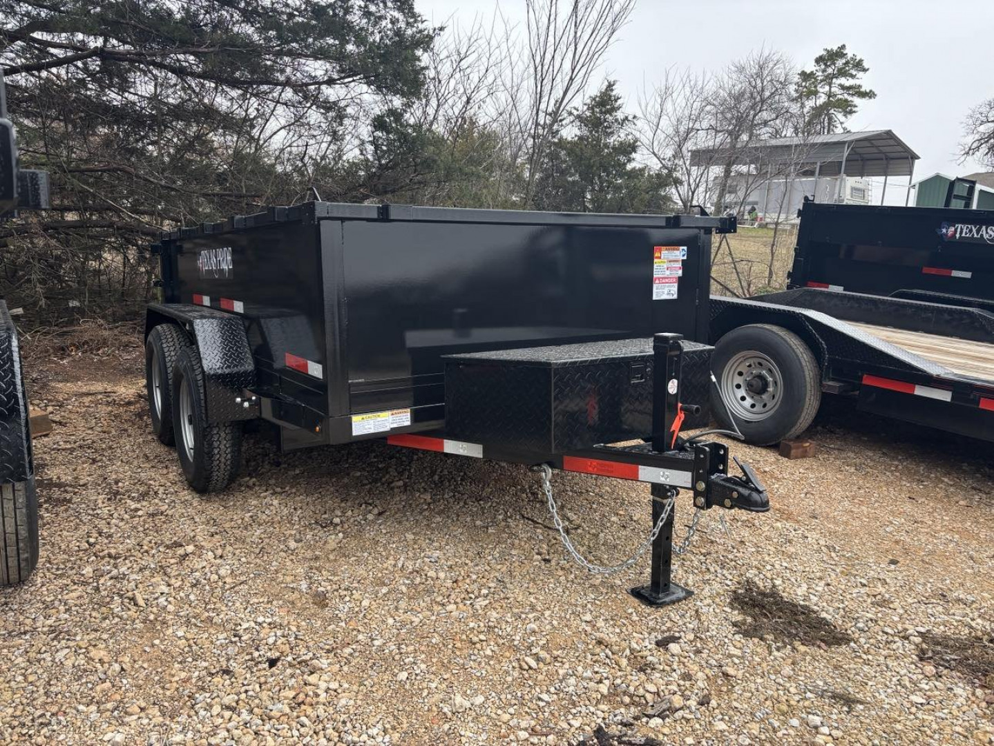 New 2025 TEXAS PRIDE TRAILERS 6X10X2 Dump Trailer