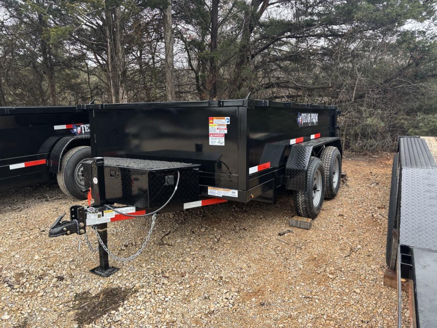 New 2025 TEXAS PRIDE TRAILERS 6X10X2 Dump Trailer