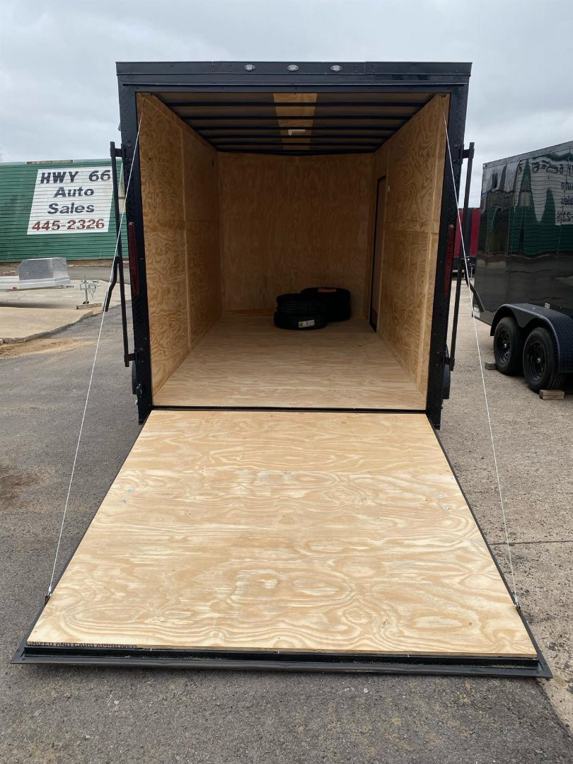New 2025 FGT 7x14TA Cargo / Enclosed Trailer - BLACKOUT PACKAGE