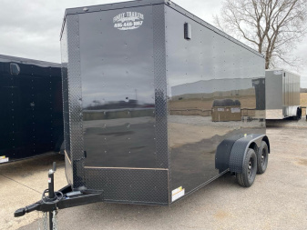 New 2025 FGT 7x14TA Cargo / Enclosed Trailer - BLACKOUT PACKAGE