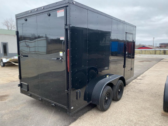 New 2025 FGT 7x14TA Cargo / Enclosed Trailer - BLACKOUT PACKAGE