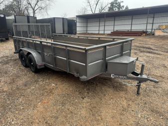 New 2025 Coffee Creek MFG 83X16TA2 Utility Trailers