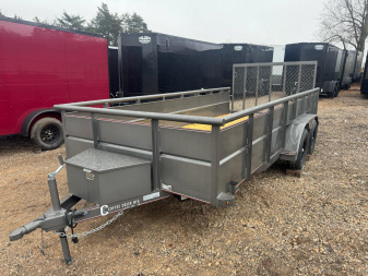New 2025 Coffee Creek MFG 83X16TA2 Utility Trailers