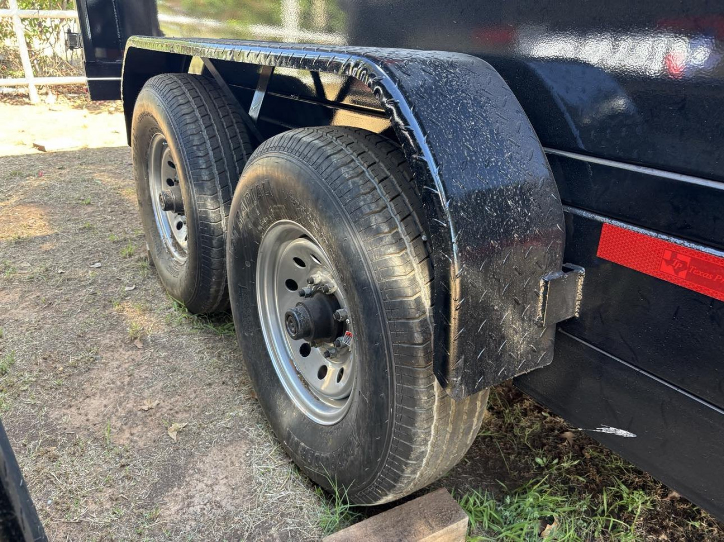 New 2025 7x16x3 Texas Pride Trailers Dump Trailer