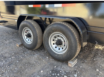 New 2025 Texas Pride Trailers Gooseneck 7x16x4ft sidewalls 8K axles Dump Trailer