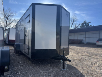 New 2025 FGT FG7X20TA2 Cargo / Enclosed Trailer - BLACKOUT PACKAGE - SCREWLESS EXTERIOR