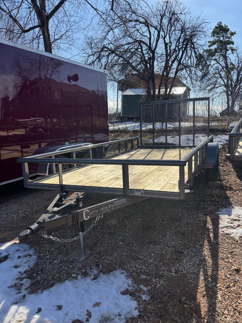 New 2025 Coffee Creek MFG SA 7714 Utility Trailer