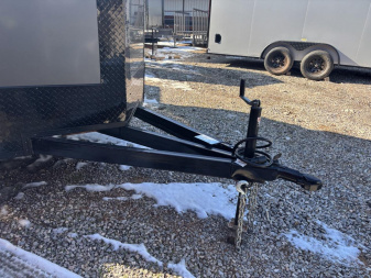 New 2025 FGT 6x12 Tandem Axle Cargo / Enclosed Trailer - BLACKOUT PACKAGE -SEMI SCREWLESS EXTERIOR - EXTENDED TONGUE