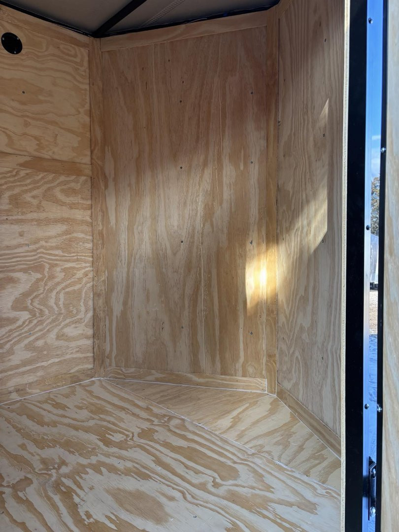 New 2025 FGT 6x12 Tandem Axle Cargo / Enclosed Trailer - BLACKOUT PACKAGE- SEMI SCREWLESS EXTERIOR