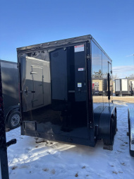 New 2025 FGT 6x12 Tandem Axle Cargo / Enclosed Trailer - BLACKOUT PACKAGE- SEMI SCREWLESS EXTERIOR