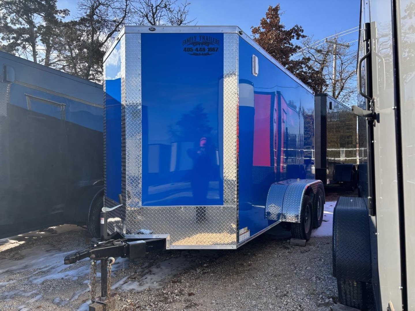 New 2025 FGT 6x12 Tandem Axle Cargo / Enclosed Trailer -SEMI SCREWLESS EXTERIOR