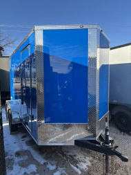New 2025 FGT 6x12 Tandem Axle Cargo / Enclosed Trailer -SEMI SCREWLESS EXTERIOR