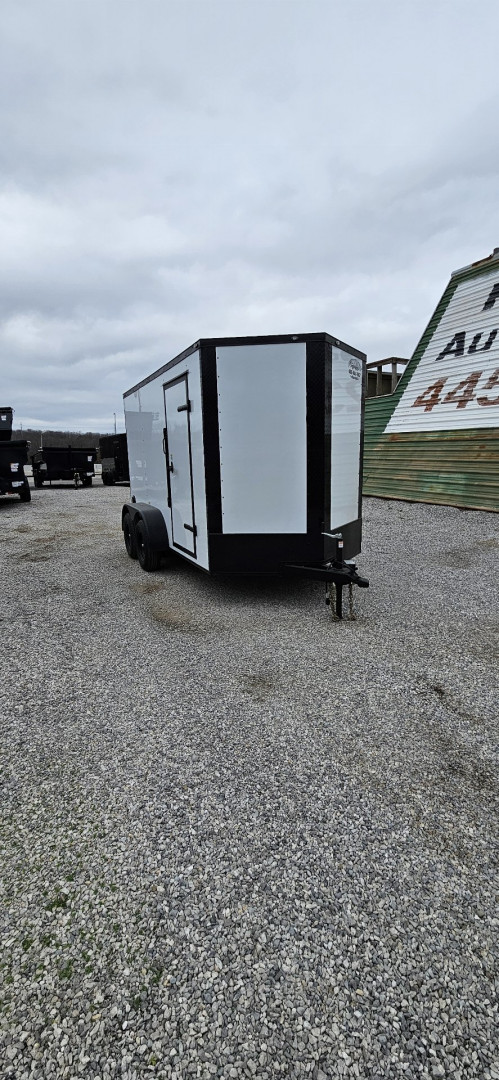 New 2025 FGT 6x12 Tandem Axle Cargo / Enclosed Trailer - BLACKOUT PACKAGE- SEMI SCREWLESS EXTERIOR