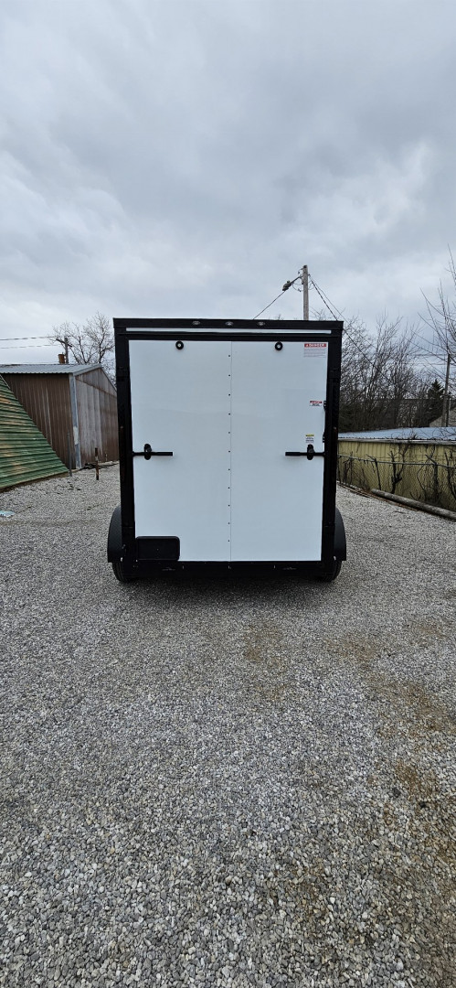 New 2025 FGT 6x12 Tandem Axle Cargo / Enclosed Trailer - BLACKOUT PACKAGE- SEMI SCREWLESS EXTERIOR