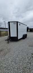 New 2025 FGT 6x12 Tandem Axle Cargo / Enclosed Trailer - BLACKOUT PACKAGE- SEMI SCREWLESS EXTERIOR