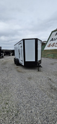 New 2025 FGT 6x12 Tandem Axle Cargo / Enclosed Trailer - BLACKOUT PACKAGE- SEMI SCREWLESS EXTERIOR