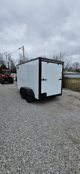 New 2025 FGT 6x12 Tandem Axle Cargo / Enclosed Trailer - BLACKOUT PACKAGE- SEMI SCREWLESS EXTERIOR