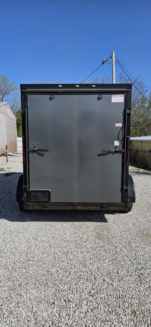 New 2025 FGT 6x12 Tandem Axle Cargo / Enclosed Trailer - BLACKOUT PACKAGE - SEMI SCREWLESS EXTERIOR