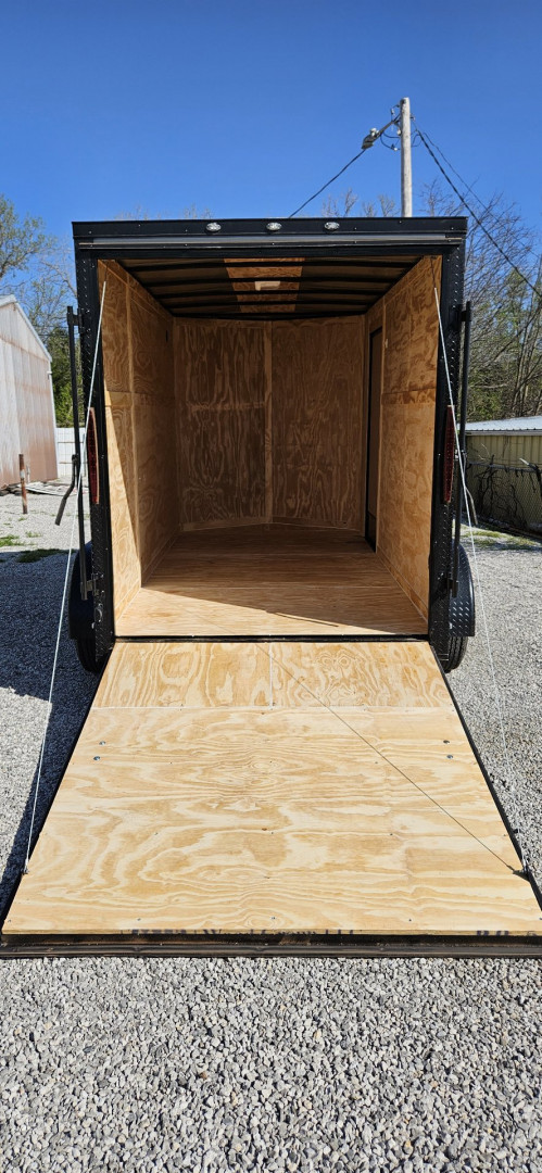 New 2025 FGT 6x12 Tandem Axle Cargo / Enclosed Trailer - BLACKOUT PACKAGE - SEMI SCREWLESS EXTERIOR