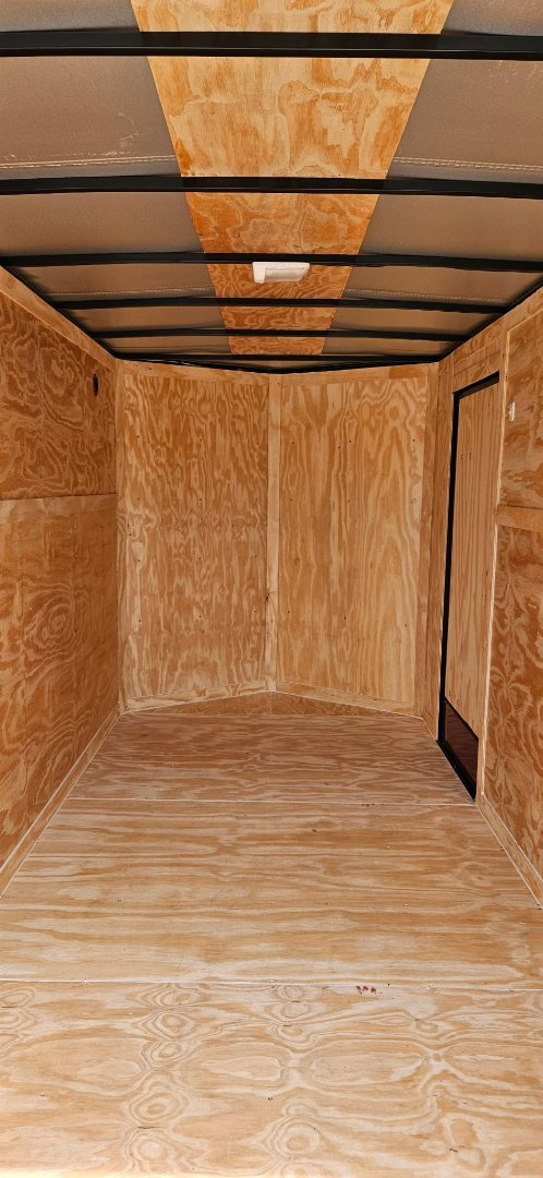 New 2025 FGT 6x12 Tandem Axle Cargo / Enclosed Trailer - BLACKOUT PACKAGE - SEMI SCREWLESS EXTERIOR