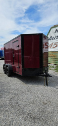 New 2025 FGT 6x12 Tandem Axle Cargo / Enclosed Trailer - BLACKOUT PACKAGE - SEMI SCREWLESS EXTERIOR