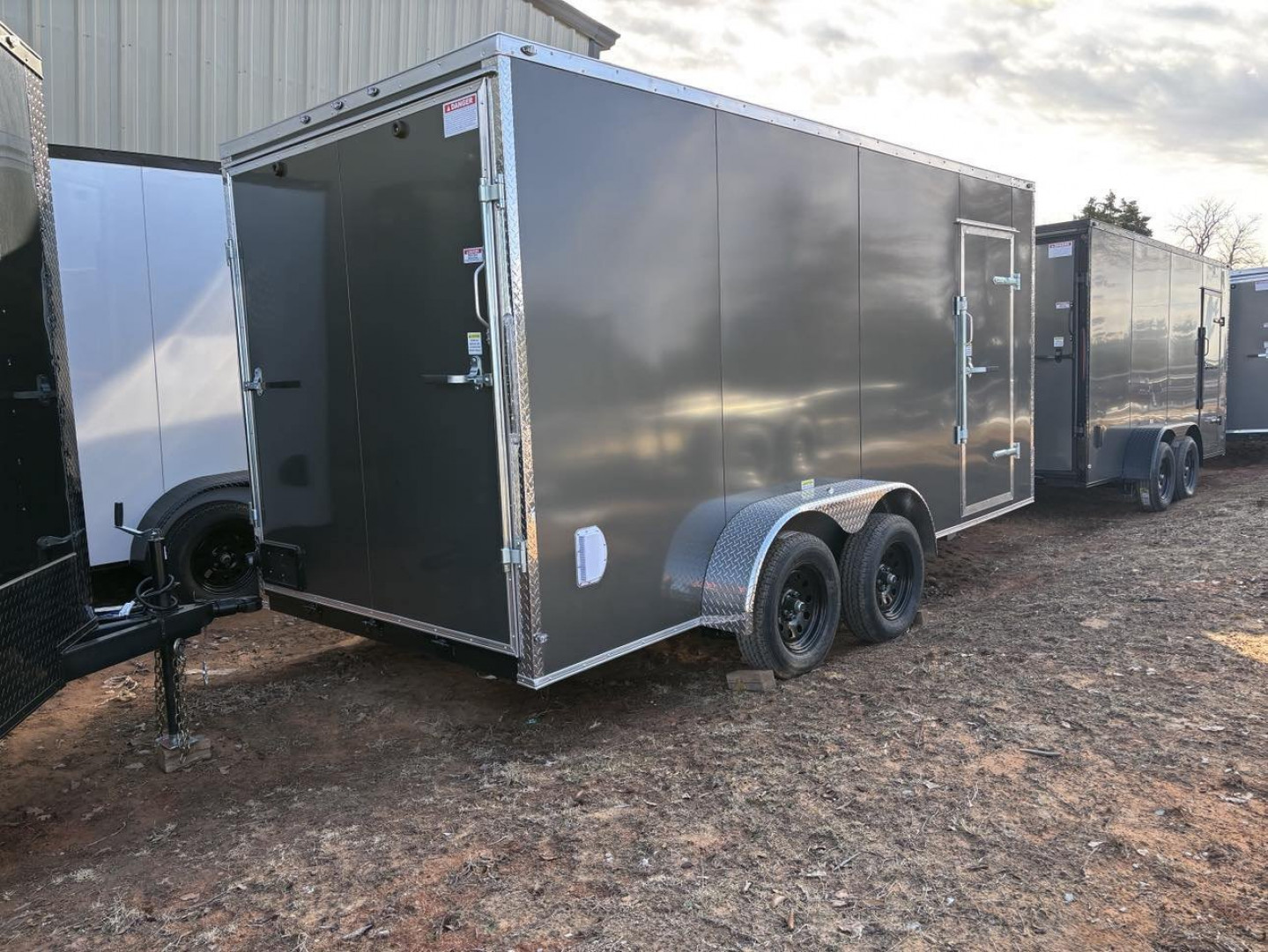 New 2025 FGT FGT7X16TA2 Cargo / Enclosed Trailer - SEMI SCREWLESS EXTERIOR