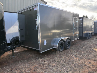 New 2025 FGT FGT7X16TA2 Cargo / Enclosed Trailer - SEMI SCREWLESS EXTERIOR