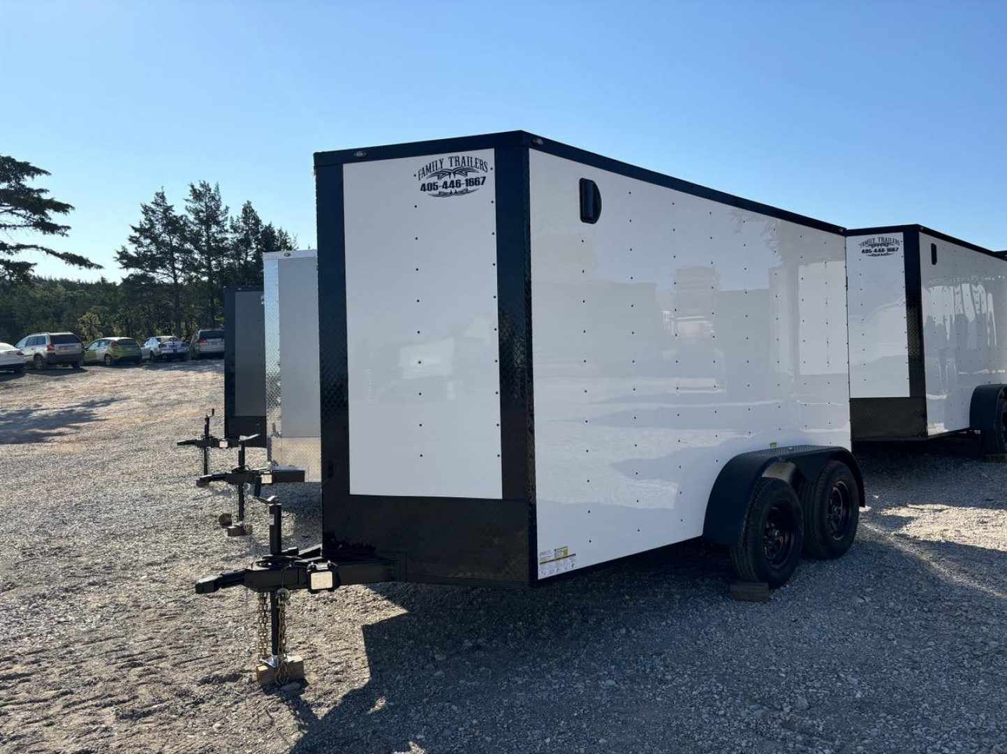 New 2025 FGT 6x12 Tandem Axle Cargo / Enclosed Trailer - BLACKOUT PACKAGE