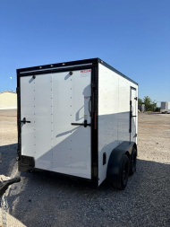 New 2025 FGT 6x12 Tandem Axle Cargo / Enclosed Trailer - BLACKOUT PACKAGE