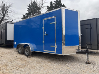 New 2025 FGT FGT7X16TA2 Cargo / Enclosed Trailer - SEMI SCREWLESS EXTERIOR