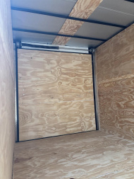 New 2025 FGT 7x14TA Cargo / Enclosed Trailer- Blackout pkg.- Semi-Screwless exterior
