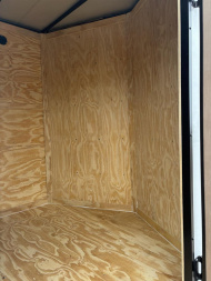 New 2025 FGT 7x14TA Cargo / Enclosed Trailer- Blackout pkg.- Semi-Screwless exterior