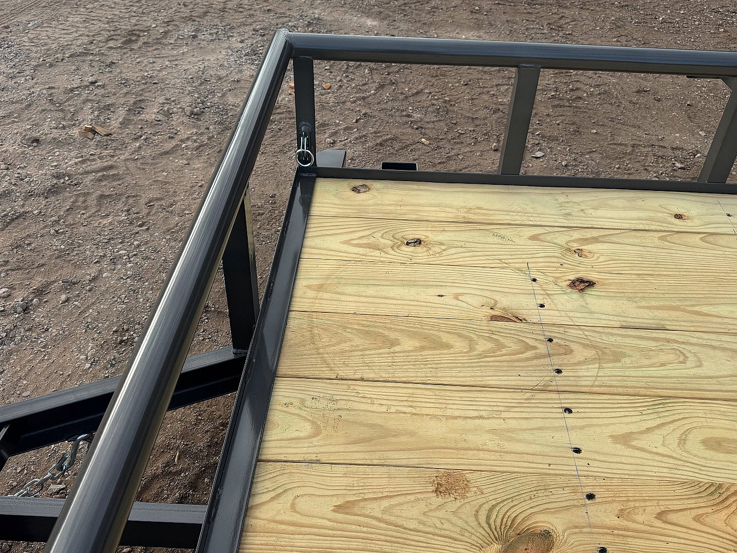 New 2025 Coffee Creek MFG 83x14SA Utility Trailer