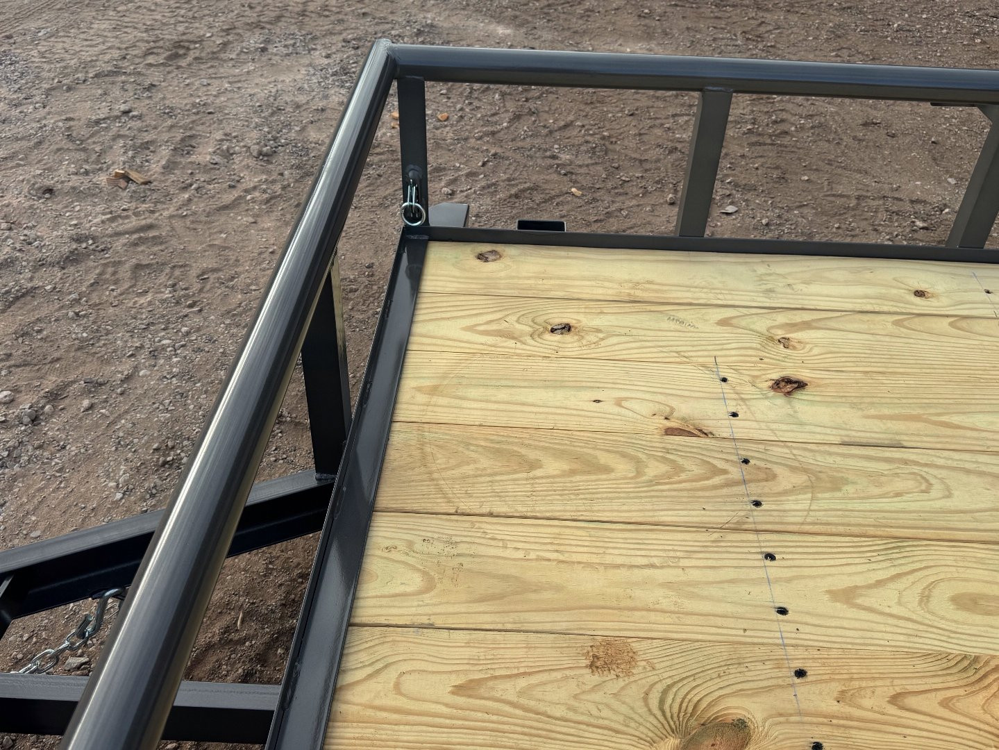 New 2025 Coffee Creek MFG 83x10SA Utility Trailer