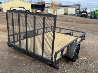 New 2025 Coffee Creek MFG 83x10SA Utility Trailer