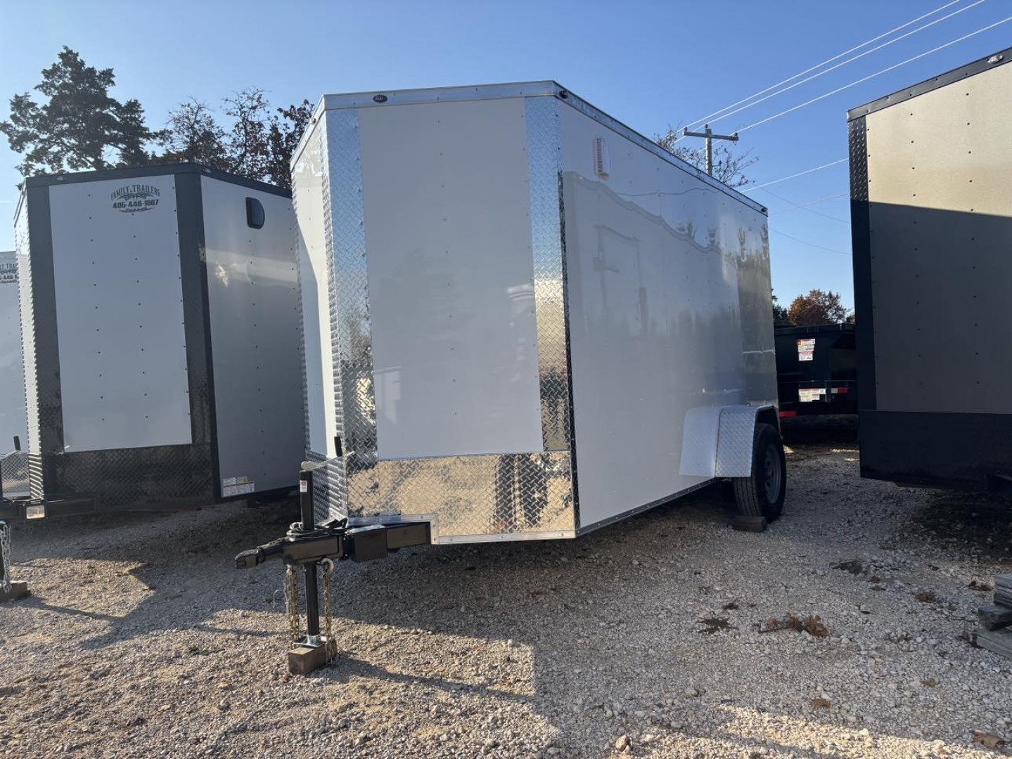 New 2025 FGT 6x12SA Cargo / Enclosed Trailer - BRAKE 5200lb