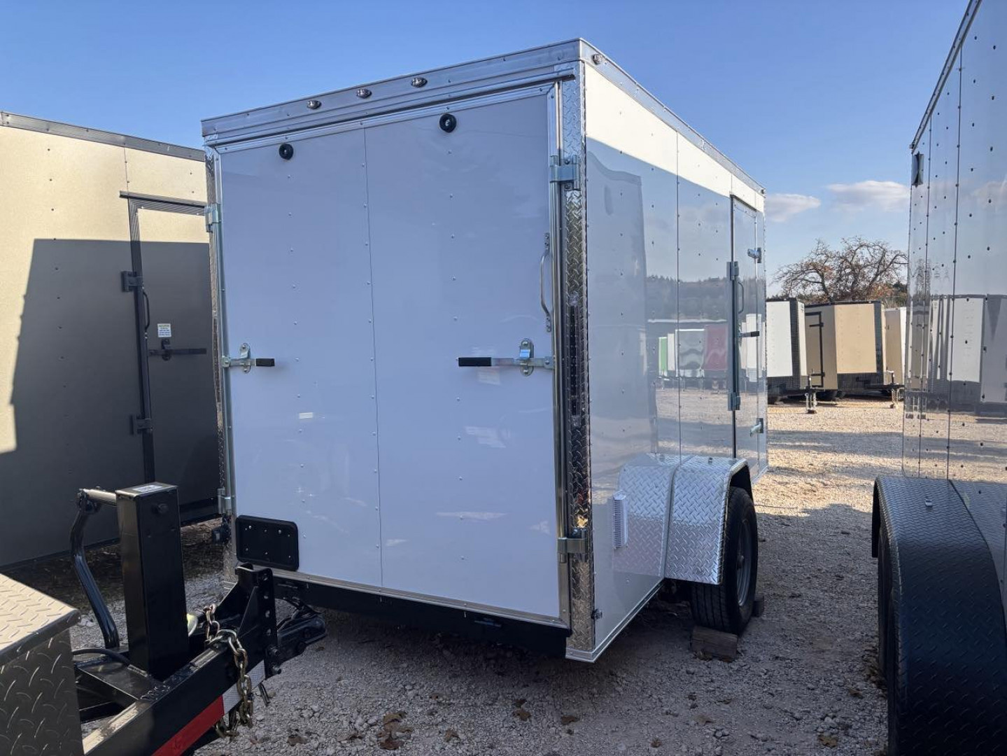 New 2025 FGT 6x12SA Cargo / Enclosed Trailer - BRAKE 5200lb
