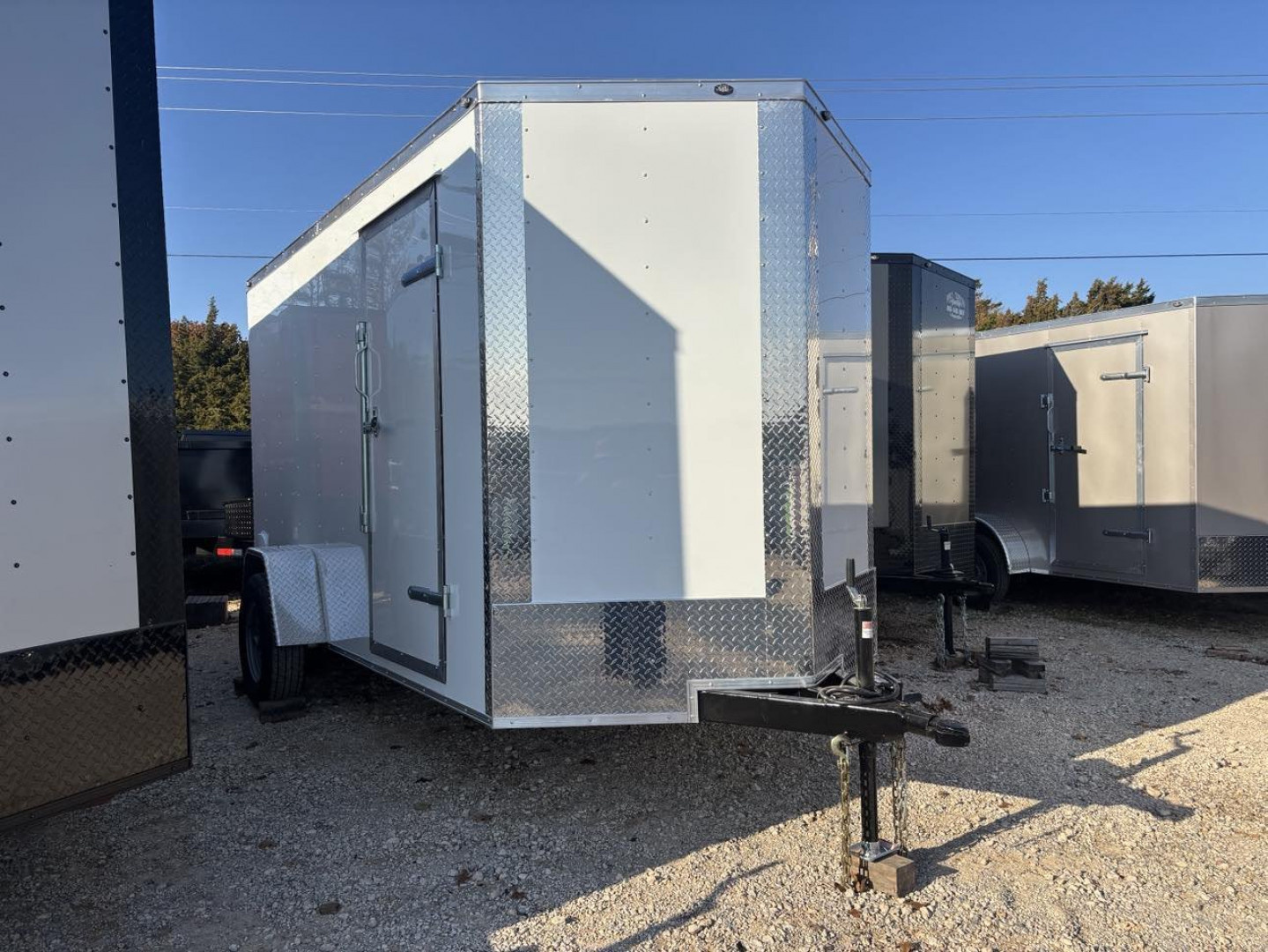 New 2025 FGT 6x12SA Cargo / Enclosed Trailer - BRAKE 5200lb