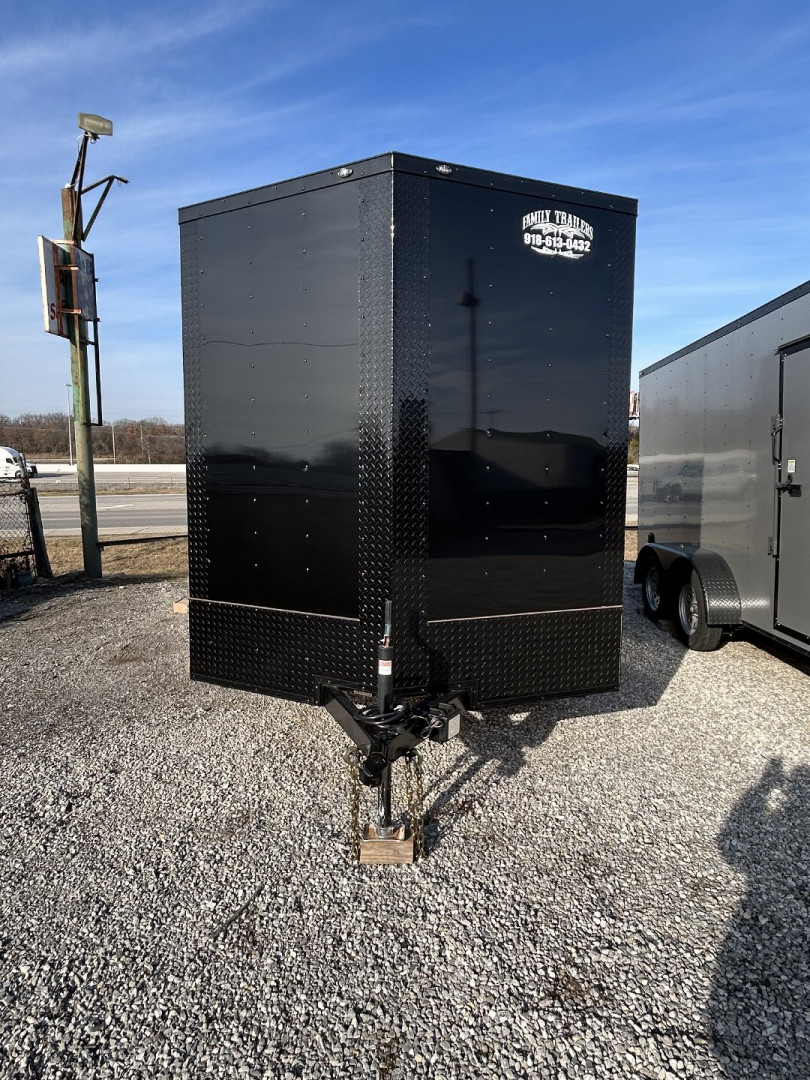 New 2025 FGT 7x14TA Cargo / Enclosed Trailer - BLACKOUT PACKAGE