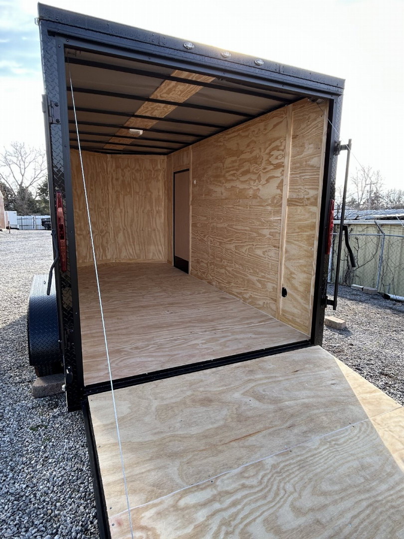 New 2025 FGT 7x14TA Cargo / Enclosed Trailer - BLACKOUT PACKAGE