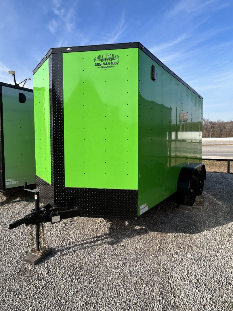 New 2025 FGT 7x14TA Cargo / Enclosed Trailer - BLACKOUT PACKAGE