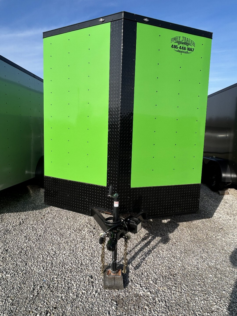 New 2025 FGT 7x14TA Cargo / Enclosed Trailer - BLACKOUT PACKAGE