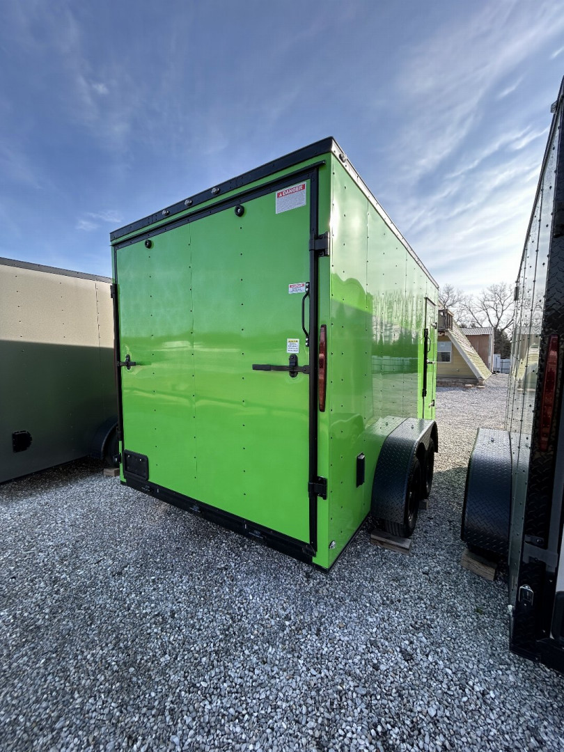 New 2025 FGT 7x14TA Cargo / Enclosed Trailer - BLACKOUT PACKAGE