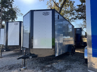 New 2025 FGT FGT7X16TA2 Cargo / Enclosed Trailer - BLACKOUT PACKAGE