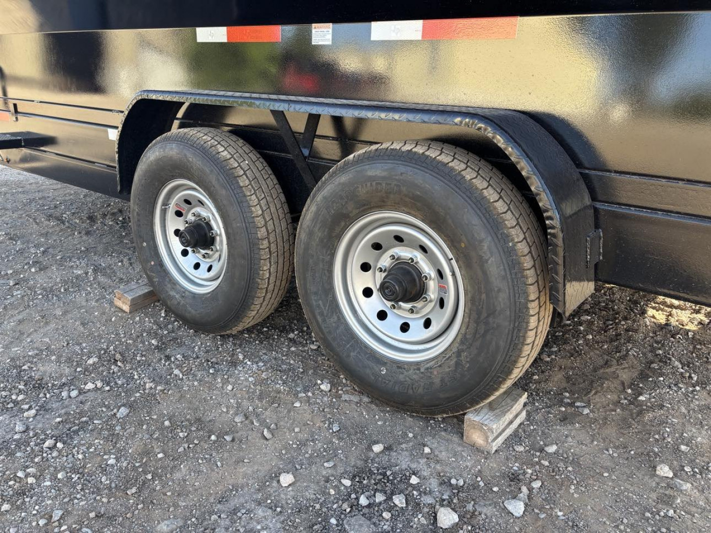 New 2025 7x16x4 Texas Pride Trailers Dump Trailer