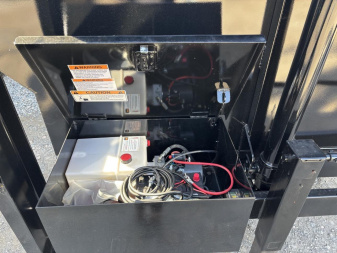 New 2025 7x16x4 Texas Pride Trailers Dump Trailer