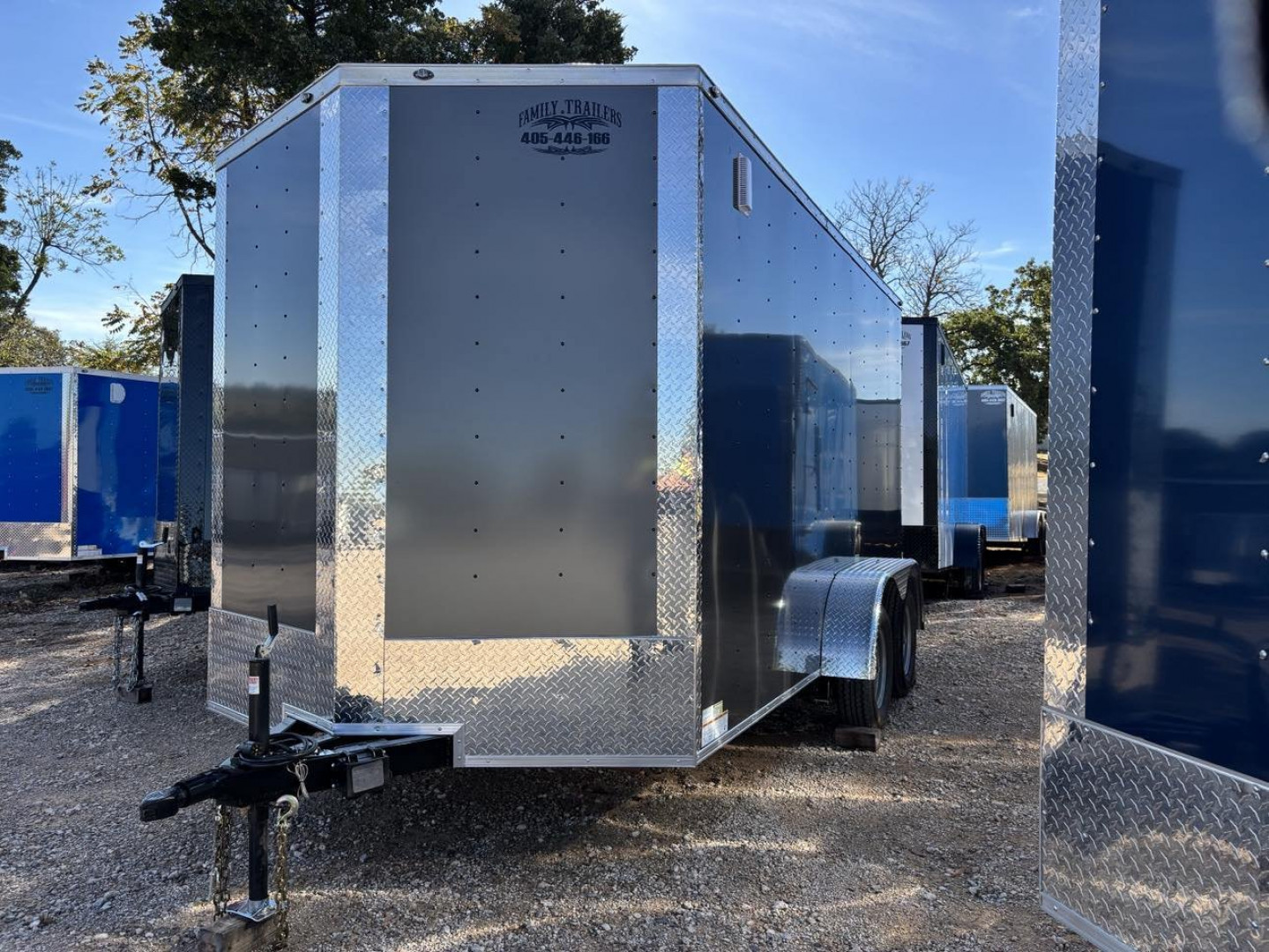New 2025 FGT 7x14TA Cargo / Enclosed Trailer - DOORS